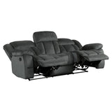 Homelegance - Laurelton Charcoal 3 Piece Living Room Set - 9636Cc-3-2-1