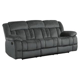 Homelegance - Laurelton Charcoal 3 Piece Living Room Set - 9636Cc-3-2-1