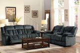 Homelegance - Laurelton Charcoal 2 Piece Sofa Set - 9636Cc-3-2