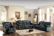 Laurelton Charcoal 3 Piece Living Room Set 9636Cc-3-2-1 | Homelegance