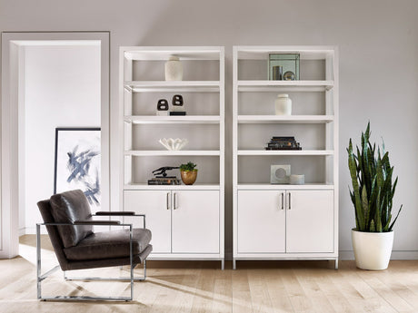 Universal Furniture Modern Etagere Two Doors