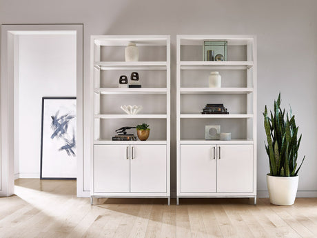 Universal Furniture Modern Etagere Two Doors