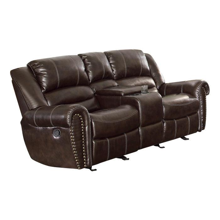 Homelegance - Center Hill 2 Piece Reclining Sofa Set - 9668Brw-2Set