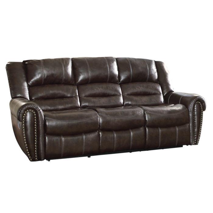 Homelegance - Center Hill Double Reclining Sofa - 9668Brw-3
