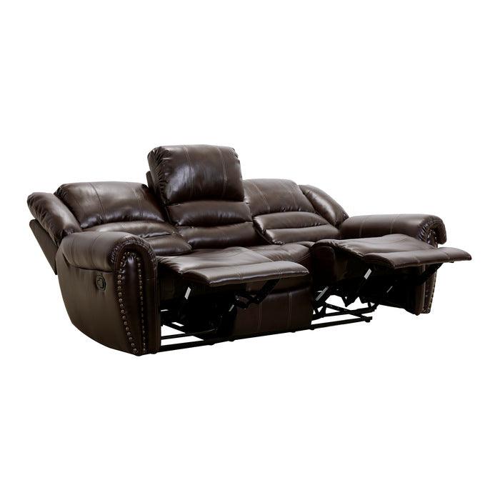 Homelegance - Center Hill Double Reclining Sofa - 9668Brw-3