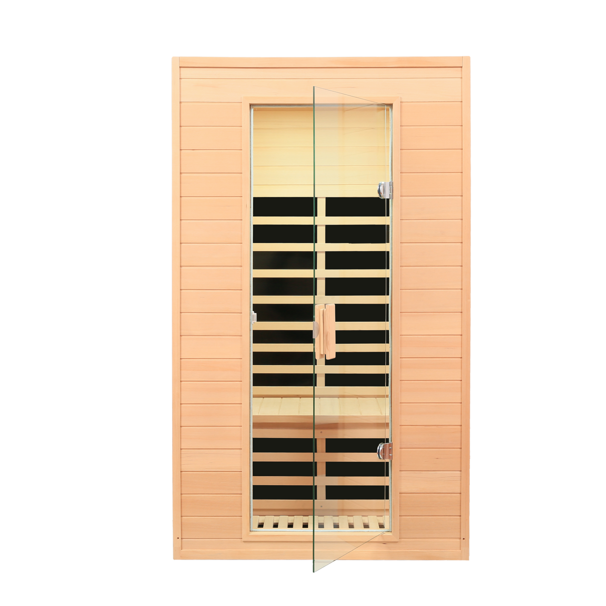 Hemlock far infrared one person indoor sauna room