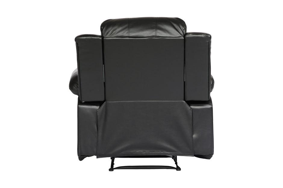 Homelegance - Granley Black Recliner Chair - 9700Blk-1