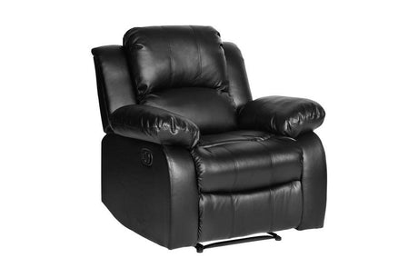Homelegance - Granley Black Recliner Chair - 9700BLK-1