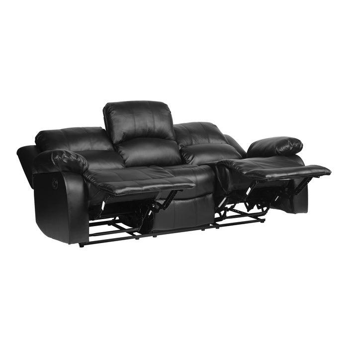 Homelegance - Granley Black 3 Piece Living Room Set - 9700Blk-3-2-1