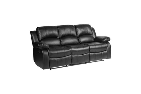 Homelegance - Granley Black Double Reclining Sofa - 9700Blk-3