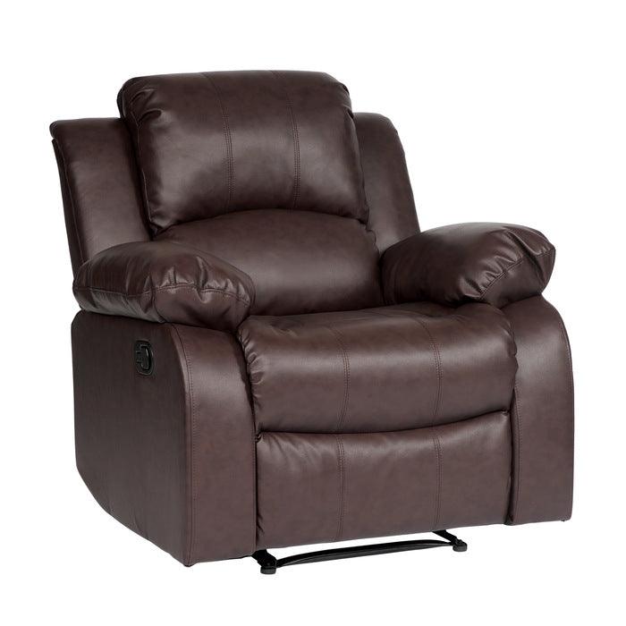 Homelegance - Granley Brown 3 Piece Living Room Set - 9700Brw-3-2-1