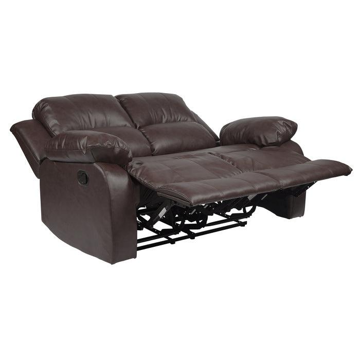 Homelegance - Granley Brown 3 Piece Living Room Set - 9700Brw-3-2-1