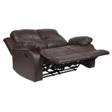 Homelegance - Granley Brown 3 Piece Living Room Set - 9700Brw-3-2-1