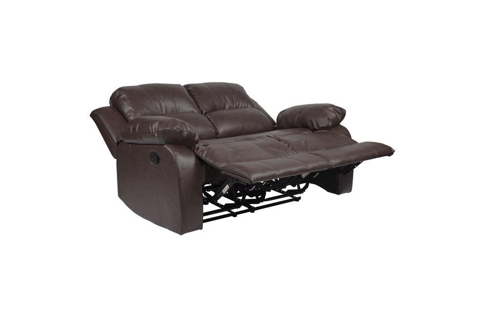 Homelegance - Granley Brown Double Reclining Love Seat - 9700Brw-2