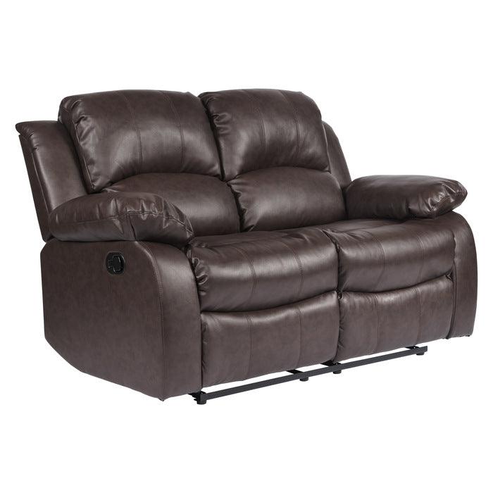 Homelegance - Granley Brown 3 Piece Living Room Set - 9700Brw-3-2-1