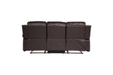 Homelegance - Granley Brown Double Reclining Sofa - 9700Brw-3