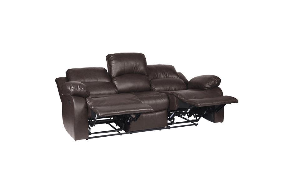 Homelegance - Granley Brown Double Reclining Sofa - 9700Brw-3