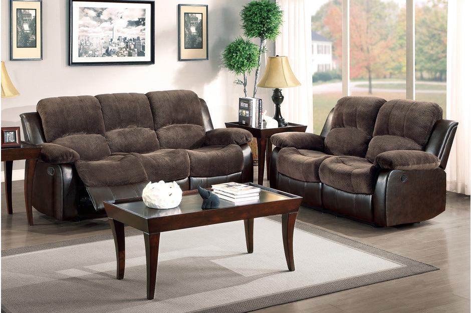 Homelegance - Granley Double Reclining Sofa - 9700Fcp-3