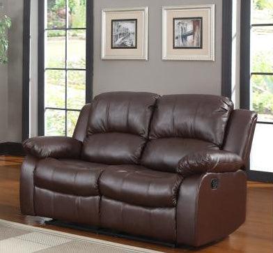 Homelegance - Granley Brown Double Reclining Love Seat - 9700Brw-2