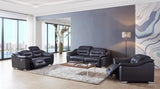 972 Modern Sofa And Loveseat In Dark Grey Color By Esf Furniture - ESF Furniture