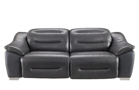 972 Modern Sofa And Loveseat In Dark Grey Color | ESF
