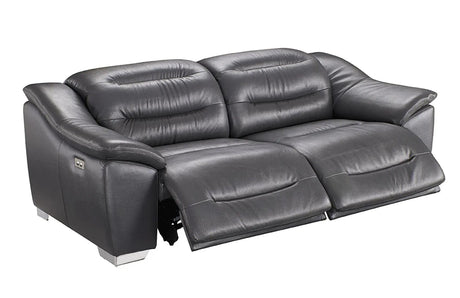 972 Modern Sofa And Loveseat In Dark Grey Color | ESF