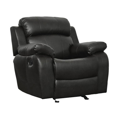 Marille Black 3 Piece Living Room Set 9724Blk-3-2-1 | Homelegance