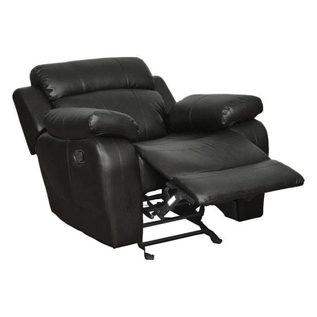 Marille Black 3 Piece Living Room Set 9724Blk-3-2-1 | Homelegance