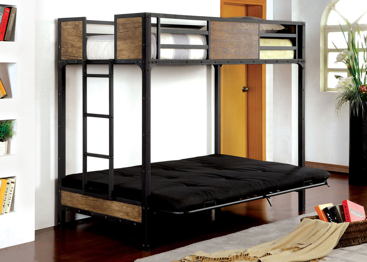 Twin Bed w/ Futon Base