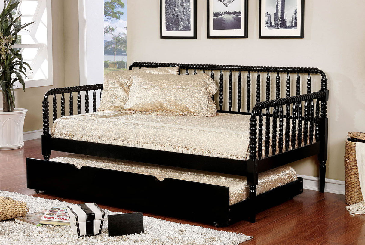 Linda - Twin Daybed - Black - Home Elegance USA