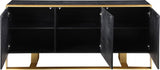 Meridian Furniture - Sherwood Sideboard-Buffet In Black - 325