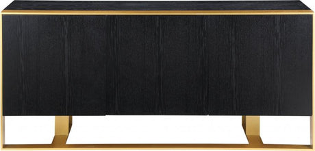 Meridian Furniture - Sherwood Sideboard-Buffet In Black - 325