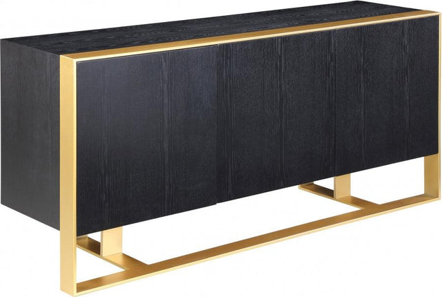 Meridian Furniture - Sherwood Sideboard-Buffet In Black - 325