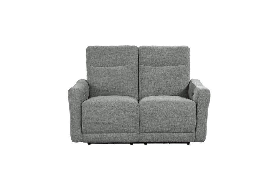 Homelegance - Edition 3 Piece Power Double Lay Flat Reclining Living Room Set - 9804Dv-3Pwh-3Set