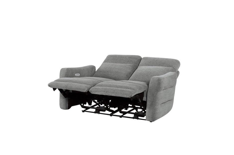 Homelegance - Edition 2 Piece Power Double Lay Flat Reclining Sofa Set - 9804Dv-3Pwh-2Set