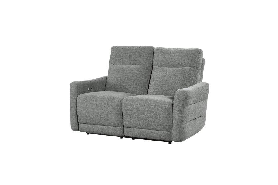 Homelegance - Edition 2 Piece Power Double Lay Flat Reclining Sofa Set - 9804Dv-3Pwh-2Set