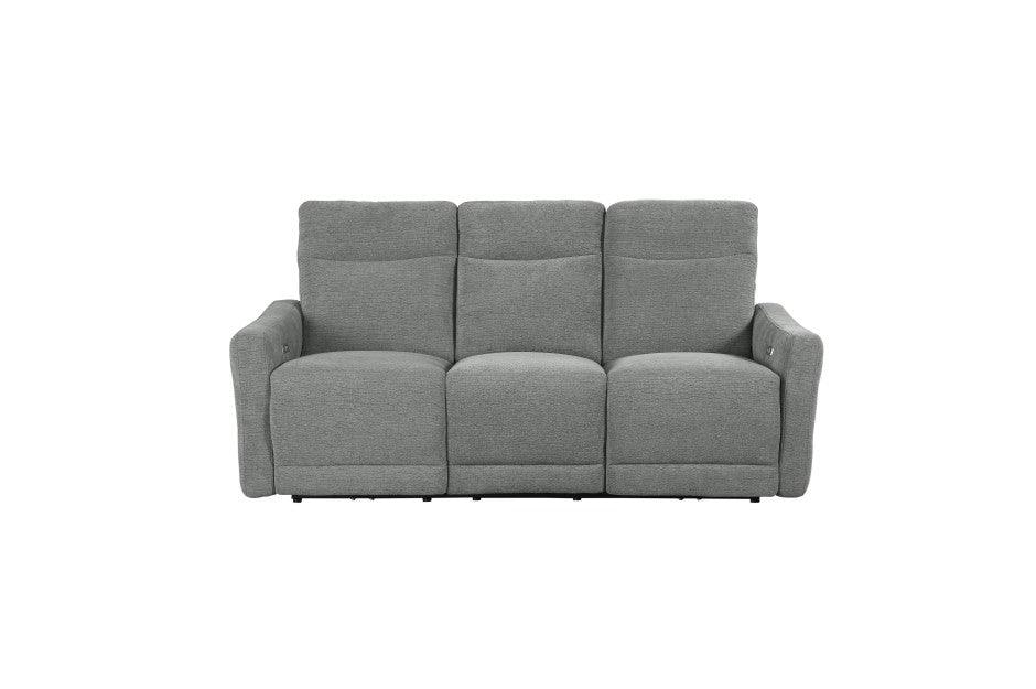 Homelegance - Edition 3 Piece Power Double Lay Flat Reclining Living Room Set - 9804Dv-3Pwh-3Set