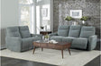 Edition 2 Piece Power Double Lay Flat Reclining Sofa Set 9804Dv-3Pwh-2Set | Homelegance