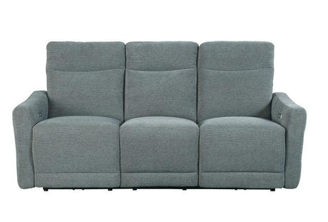 Homelegance - Edition Power Double Lay Flat Reclining Sofa With Power Headrests - 9804Dv-3Pwh