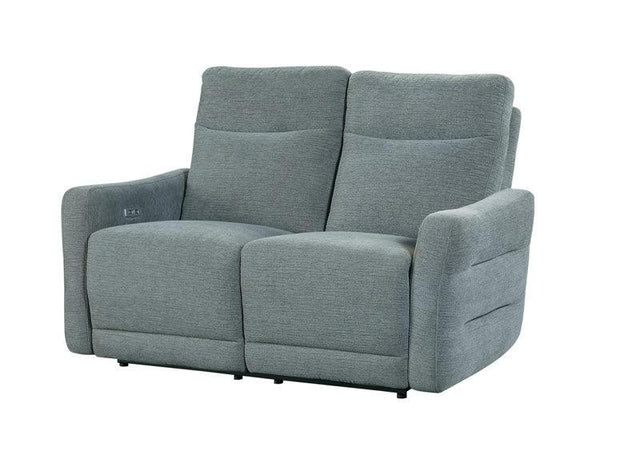 Homelegance - Edition Power Double Lay Flat Reclining Loveseat With Power Headrests - 9804Dv-2Pwh