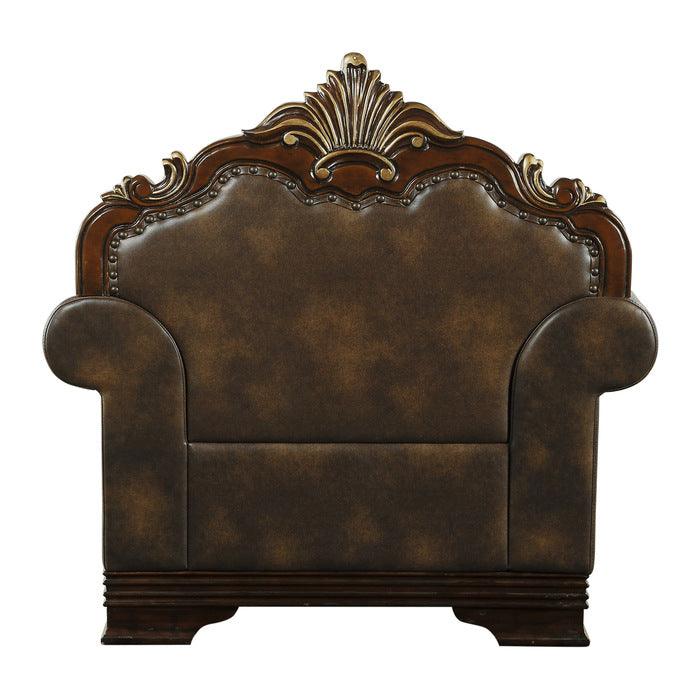 Croydon Brown Chair 9815 - 1 | Homelegance | Home Elegance USA