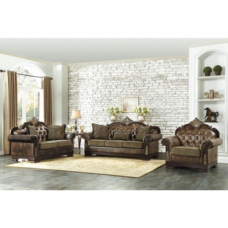 Croydon Brown Chair 9815-1 | Homelegance
