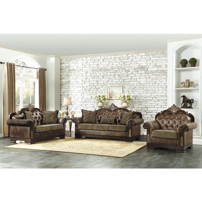 Croydon Brown Sofa 9815 - 3 | Homelegance | Home Elegance USA