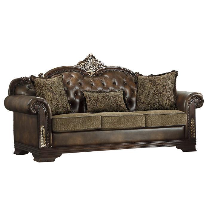 Croydon Brown Sofa 9815 - 3 | Homelegance | Home Elegance USA