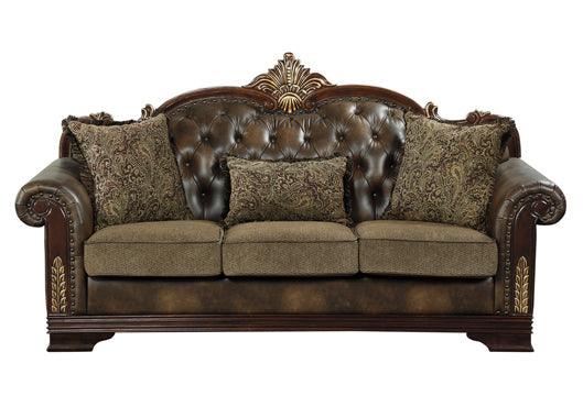 Croydon Brown Sofa 9815 - 3 | Homelegance | Home Elegance USA