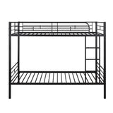 Twin Over Twin Metal Bunk Bed (Black) ( old sku: MF189201BAA ) - Home Elegance USA