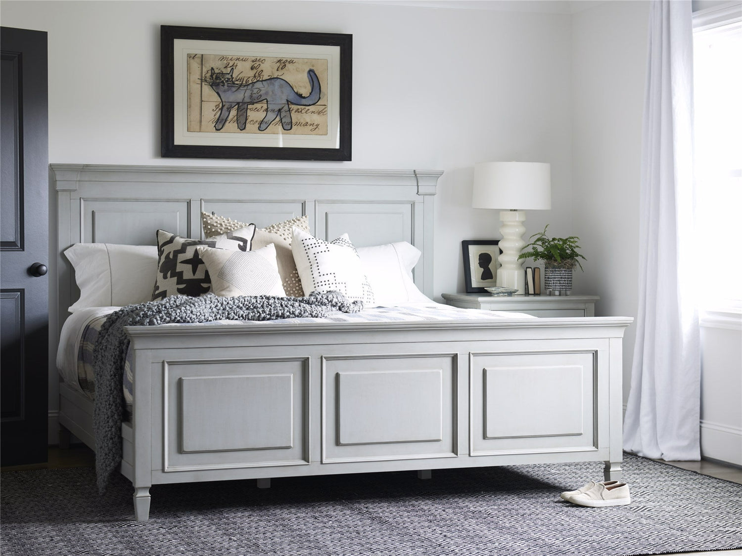 Summer Hill Panel Bed | Universal