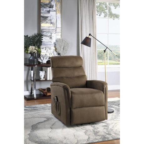 Homelegance - Miralina Power Lift Chair With Massage and Heat - 9868BRW-1LT