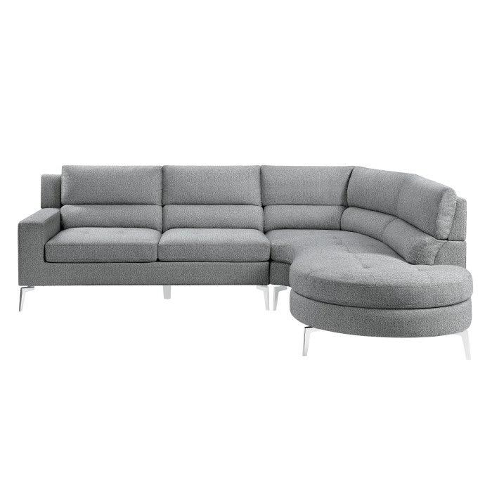 Bonita Sectional 9879Gy - Sc | Homelegance | Home Elegance USA