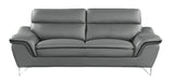 Genuine Leather Loveseat Home Elegance USA